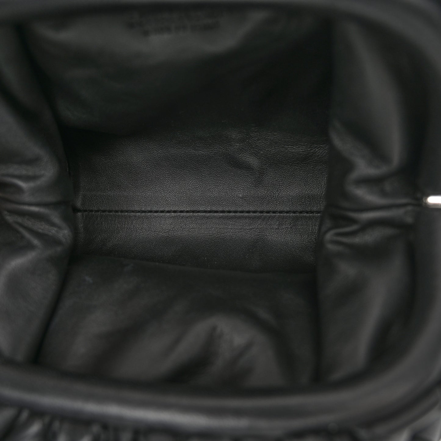 Nappa Intrecciato The Mini Pouch Black