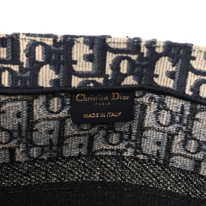 Christian Dior Oblique Medium Book Tote Blue Multicolor 6 of 10