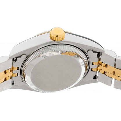 Rolex Stainless Steel 18K Yellow Gold Yellow Mother of Pearl 26mm Oyster Perpetual Datejust Watch 79173 4 of 4