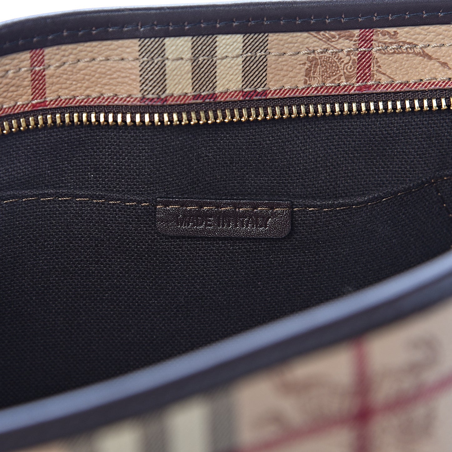 Haymarket Check Medium Regent Tote Chocolate