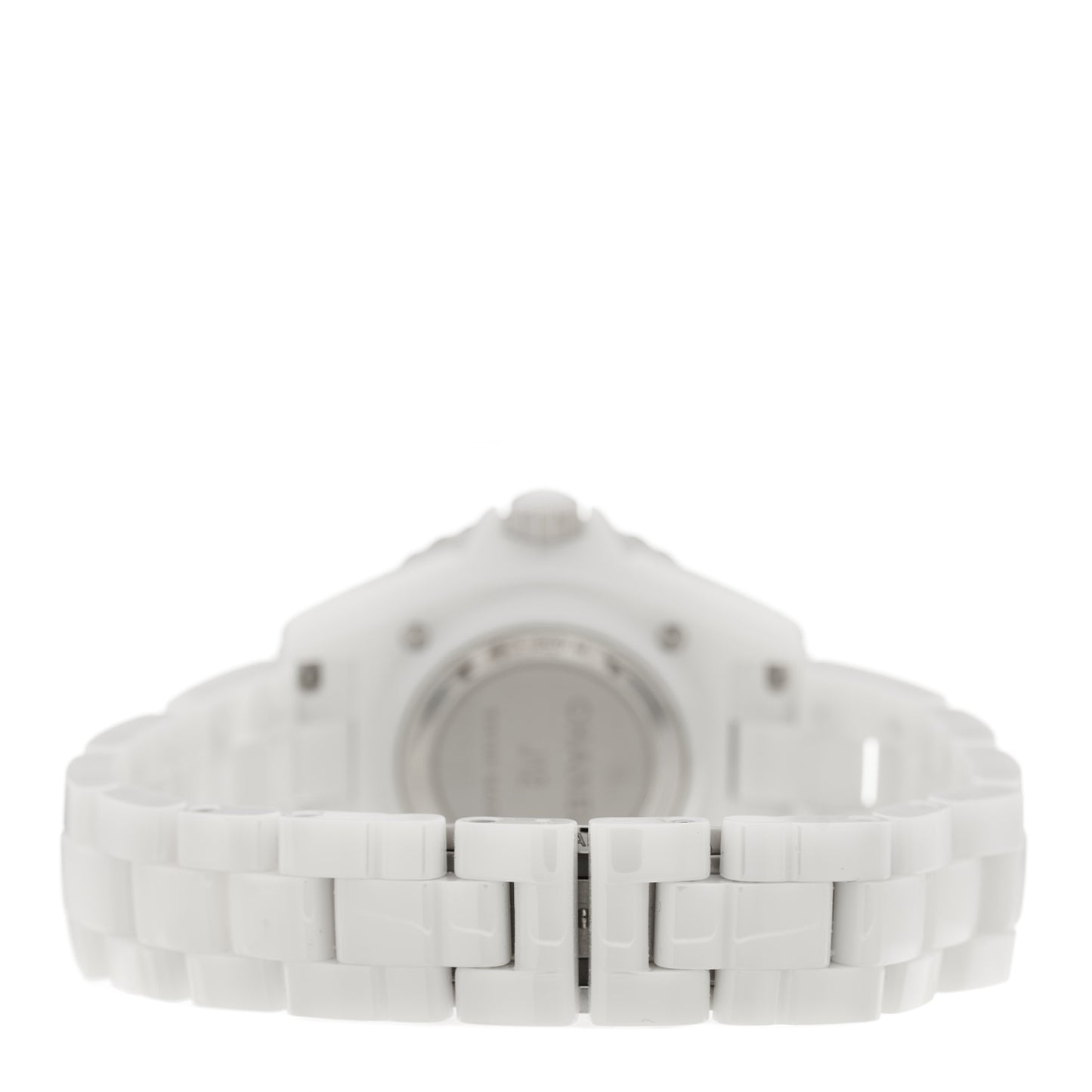Stainless Steel Ceramic 33mm J12 Quartz Watch White