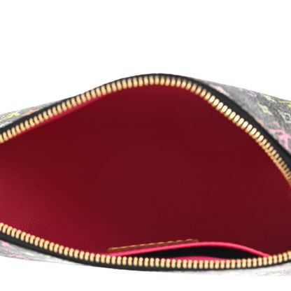Louis Vuitton Monogram Multicolor Cosmetic Pouch Black Grenade 5 of 8