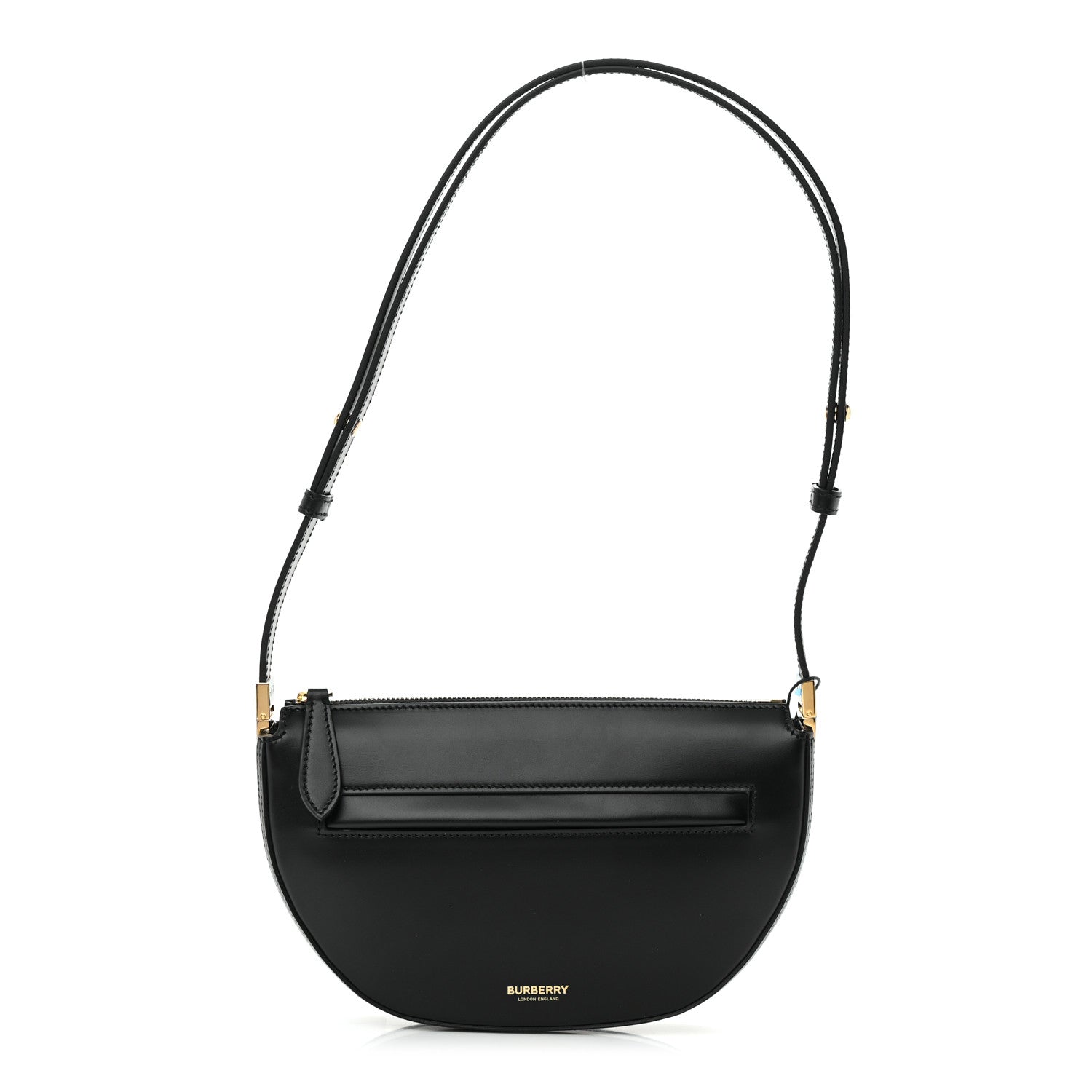 Burberry Calfskin Mini Olympia Shoulder Bag Black 1 of 12