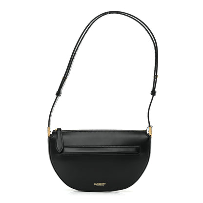 Burberry Calfskin Mini Olympia Shoulder Bag Black 1 of 12