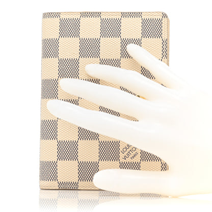 Louis Vuitton Damier Azur Small Ring Agenda Cover 2 of 9