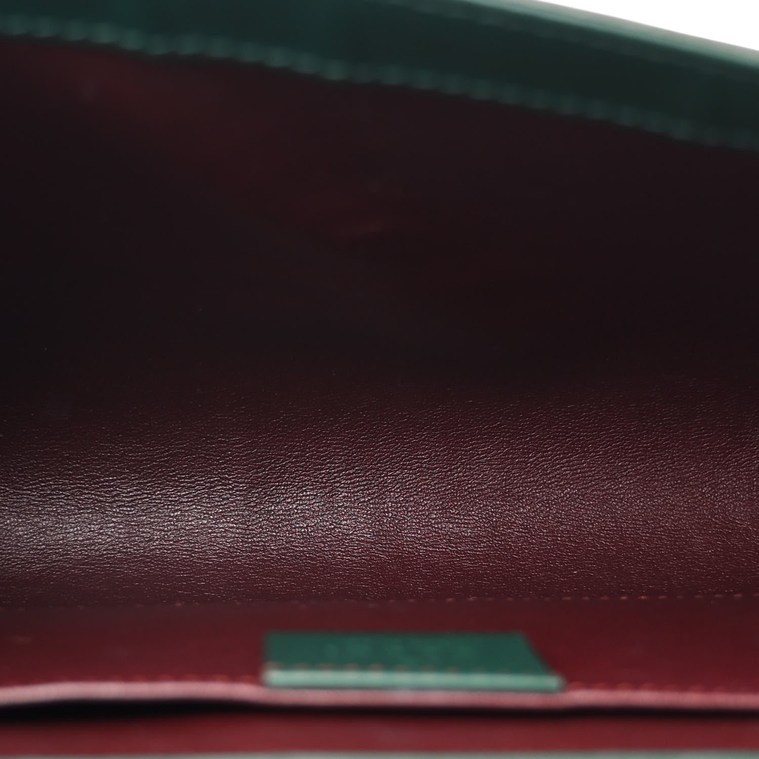 Gucci Smooth Calfskin Small Zumi Top Handle Shoulder Bag Vintage Green 5 of 12