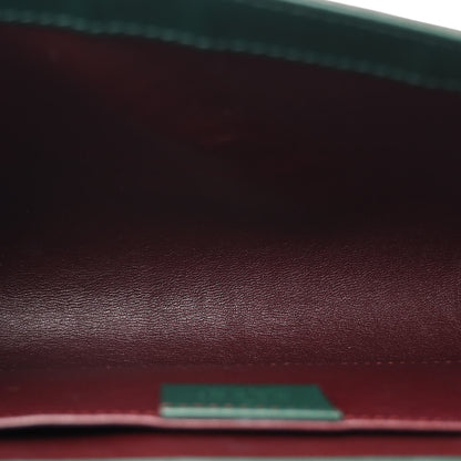 Gucci Smooth Calfskin Small Zumi Top Handle Shoulder Bag Vintage Green 5 of 12