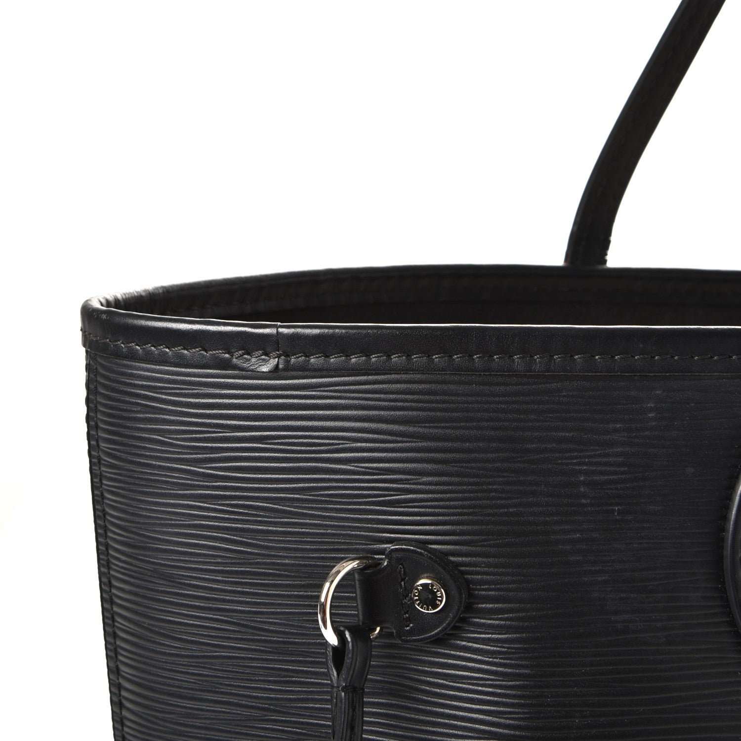 Louis Vuitton Epi Neverfull MM Black 12 of 20