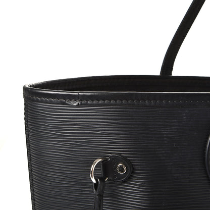 Louis Vuitton Epi Neverfull MM Black 12 of 20