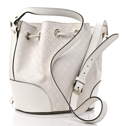 Gucci Hilary Lux Bright Diamante Small Bucket Bag Great White 3 of 16