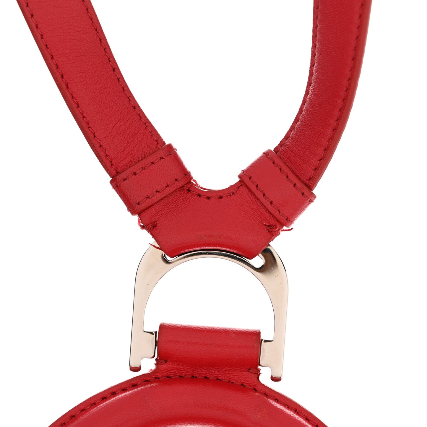 Lambskin Cannage Large Stardust Backpack Red