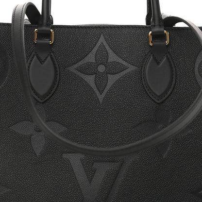 Louis Vuitton Empreinte Monogram Giant Onthego GM Black 7 of 9
