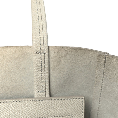 Celine Grained Calfskin Small Vertical Bi-Cabas Cream Red 10 of 13