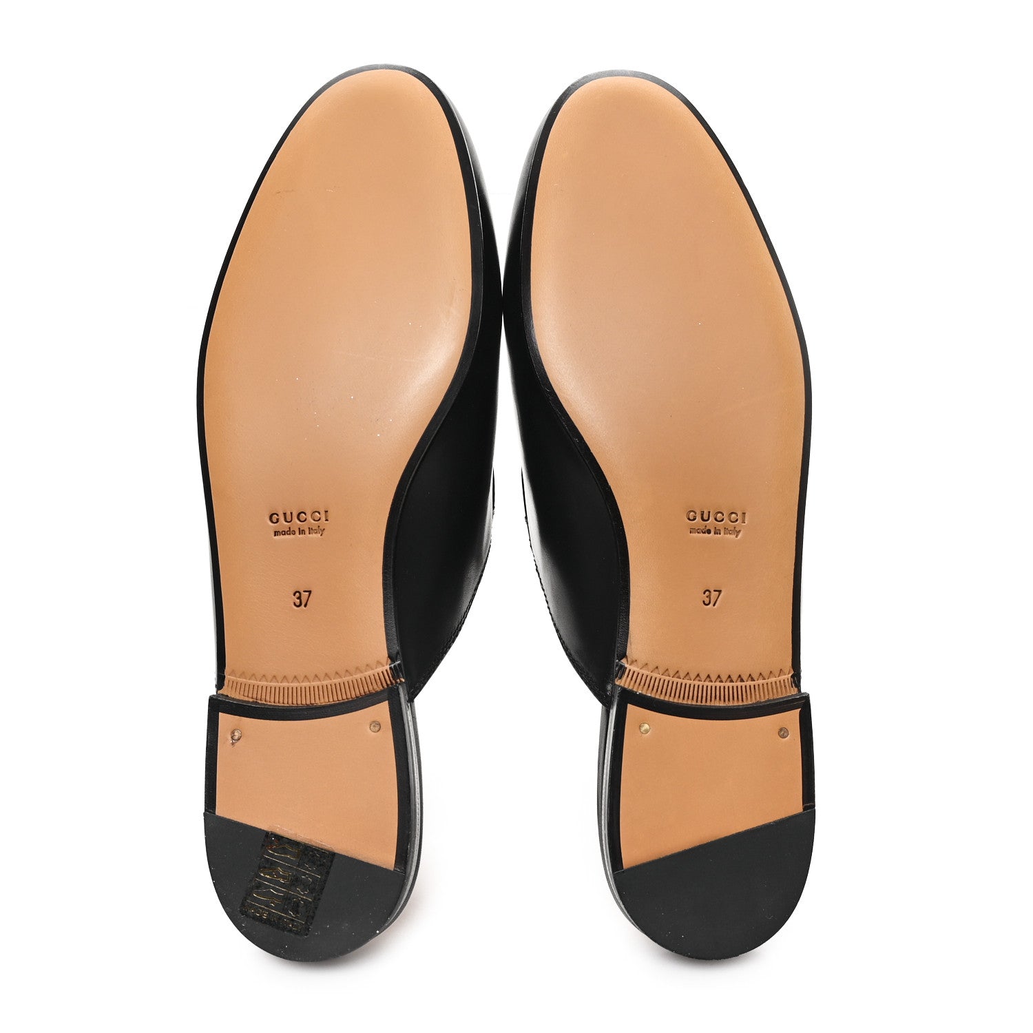 Gucci Calfskin Womens Princetown Slippers 37 Black 6 of 10