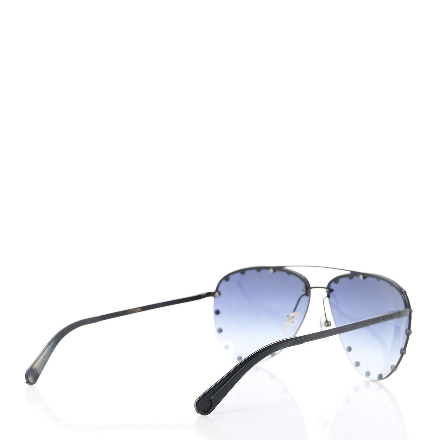 Monogram The Party Aviator Sunglasses Z0971U Black