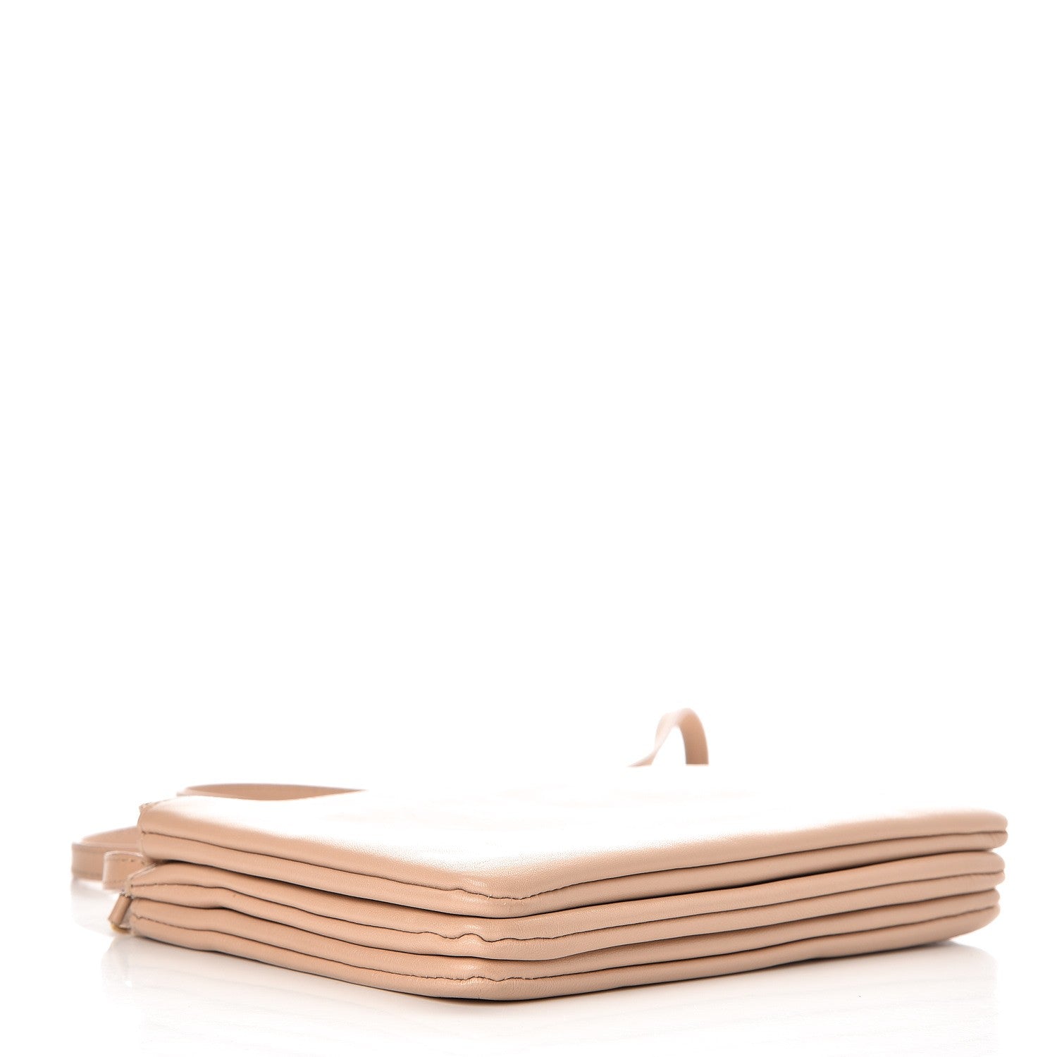 Celine Lambskin Small Trio Crossbody Bag Beige 4 of 11