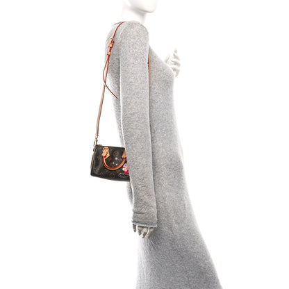 Louis Vuitton Monogram Vivienne Ice Skating Nano Speedy Bandouliere Pink 2 of 11
