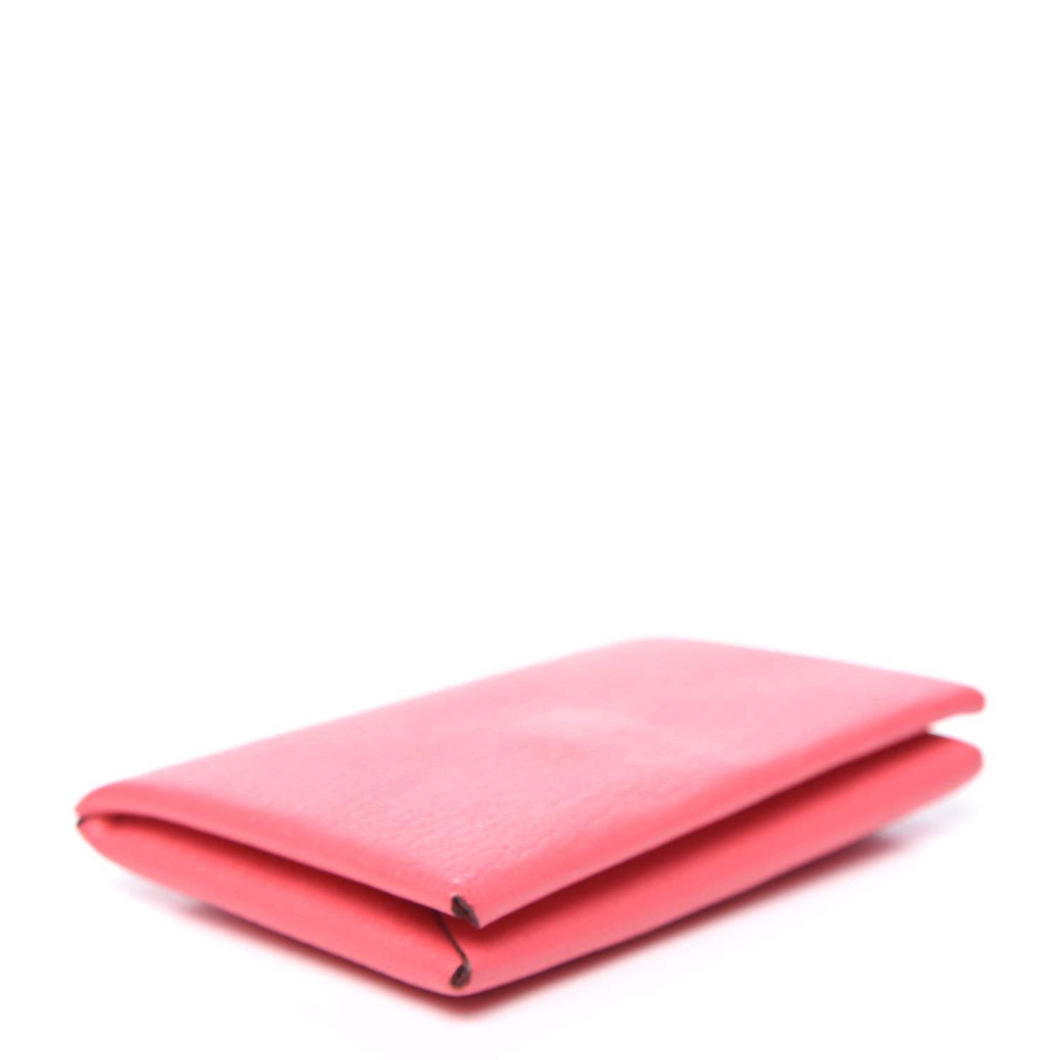 Hermes Chevre Mysore Calvi Card Case Rose Azalee 3 of 8