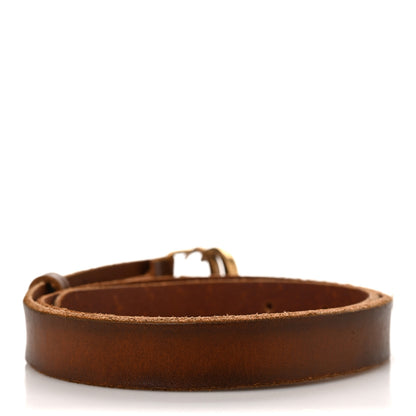 Gucci Faded Calfskin Double G 20mm Belt 70 28 Cuir 2 of 5