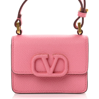 Valentino Garavani Grainy Calfskin Mini VSling Shoulder Bag Flamingo Pink 7 of 12
