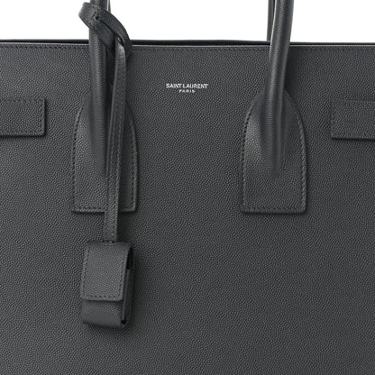 Saint Laurent Grain De Poudre Small Sac De Jour Dark Smog 7 of 9