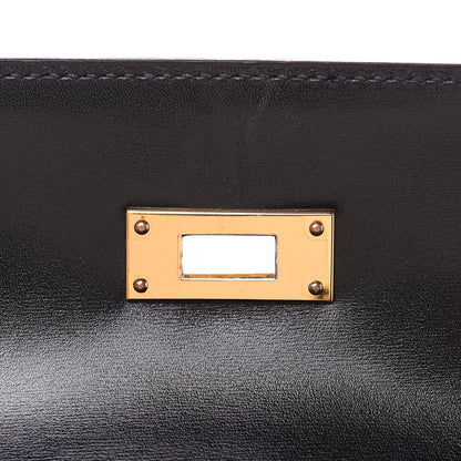 Hermes Box Kelly Sellier 32 Black 13 of 32