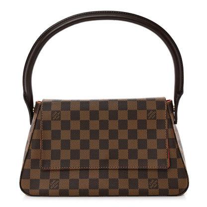 Louis Vuitton Damier Ebene Mini Looping 1 of 10