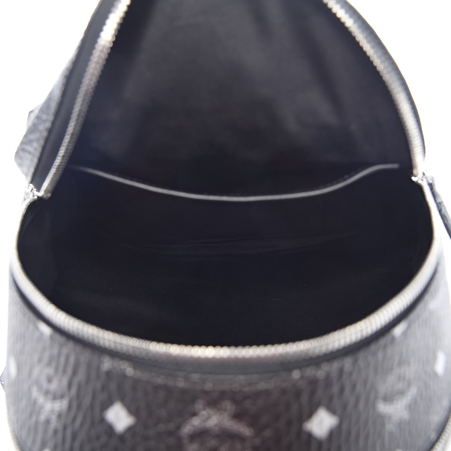 MCM Gradation Visetos Small Stark Backpack Silver 5 of 9