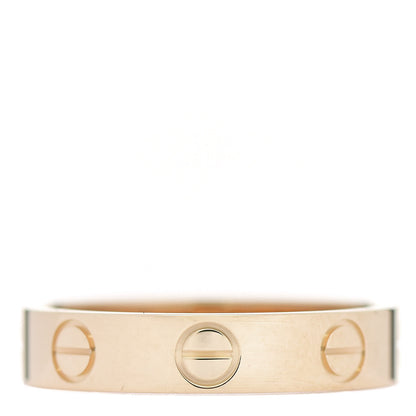 Cartier 18K Yellow Gold 3.5mm LOVE Wedding Band Ring 48 4.5 2 of 3