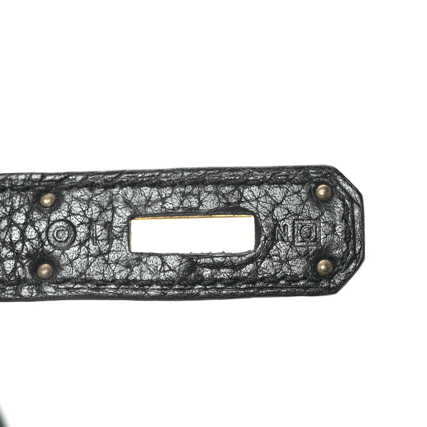Hermes Togo Kelly Retourne 32 Black 7 of 10