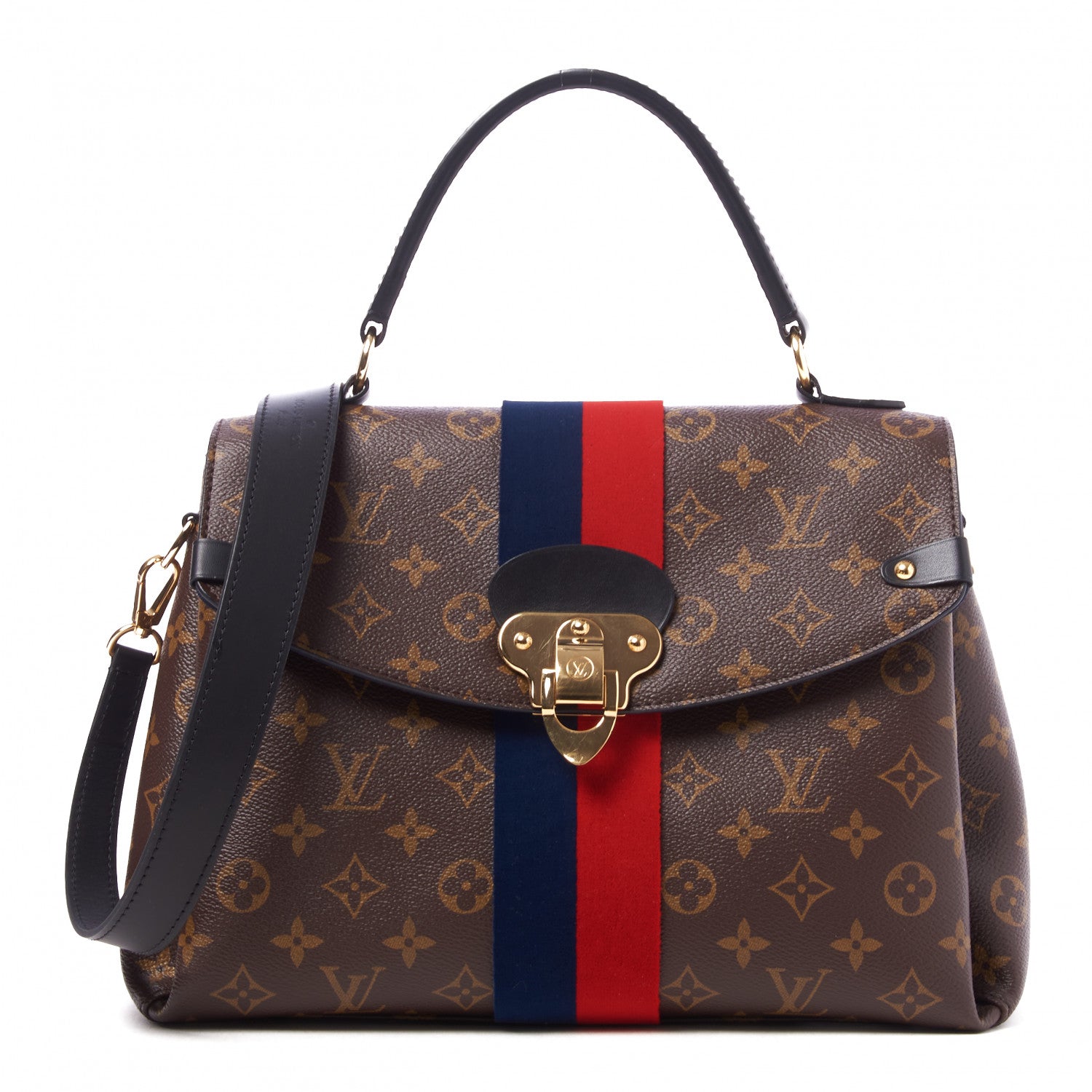 Louis Vuitton Monogram Georges MM Marine Cherry 1 of 8