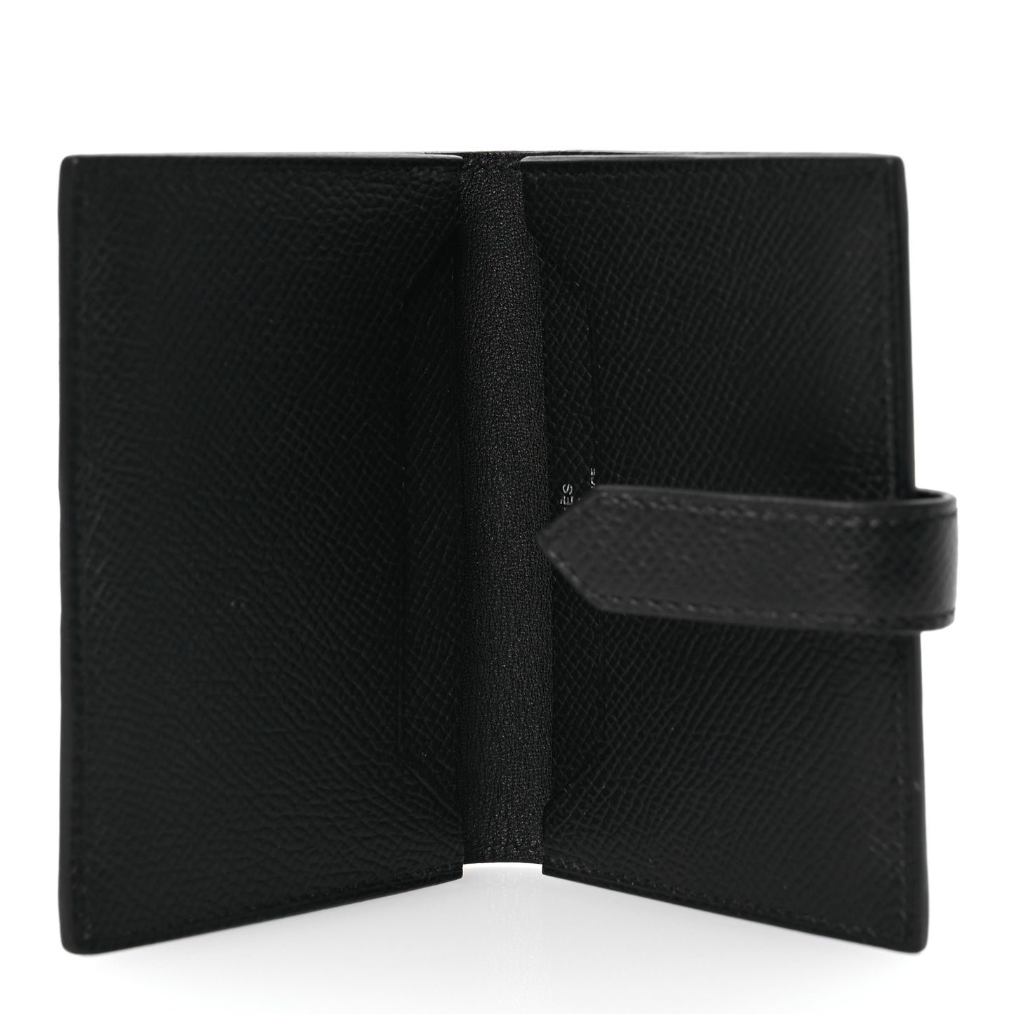 Epsom Monochrome Bearn Card Holder Wallet Black