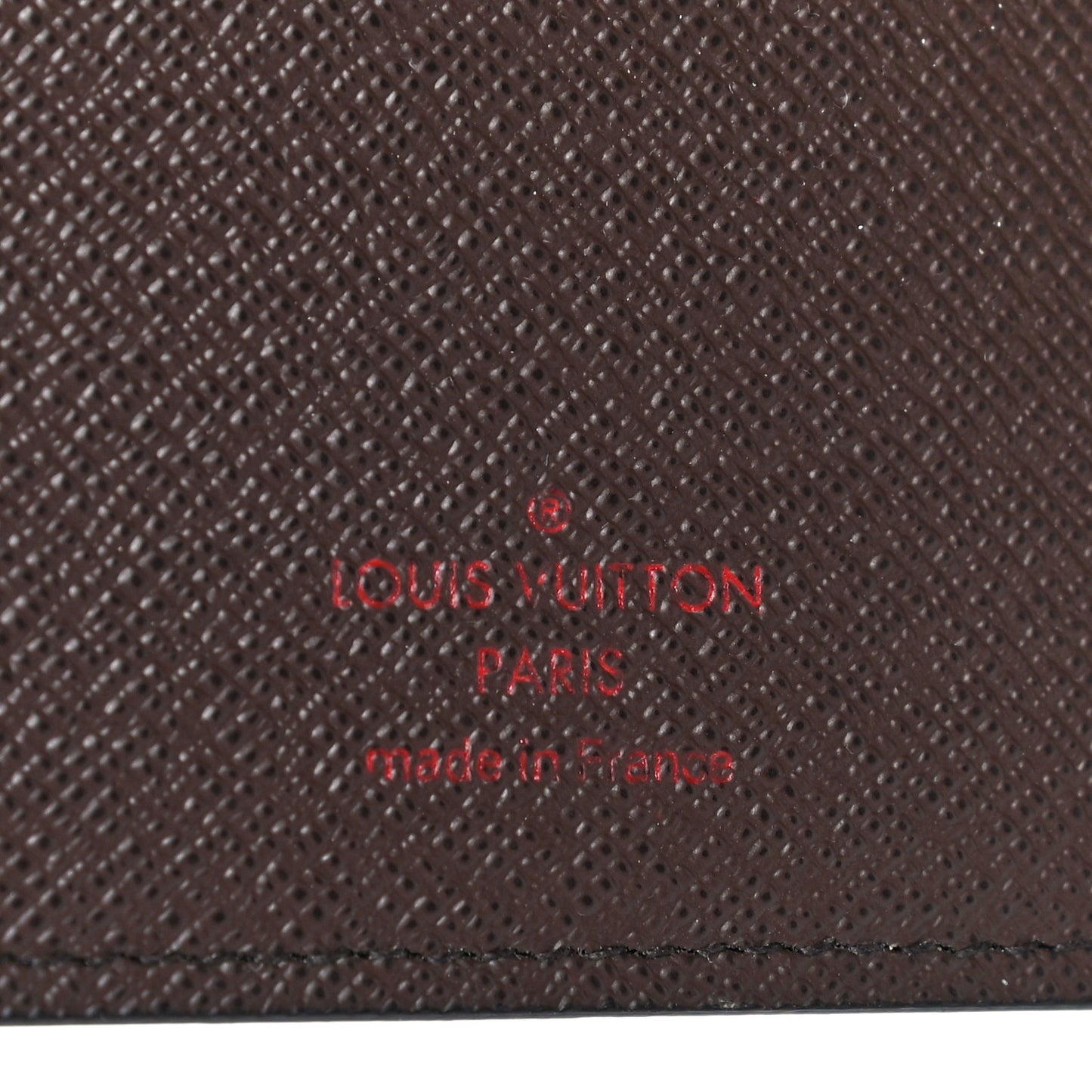 Damier Ebene Medium Ring Agenda Cover