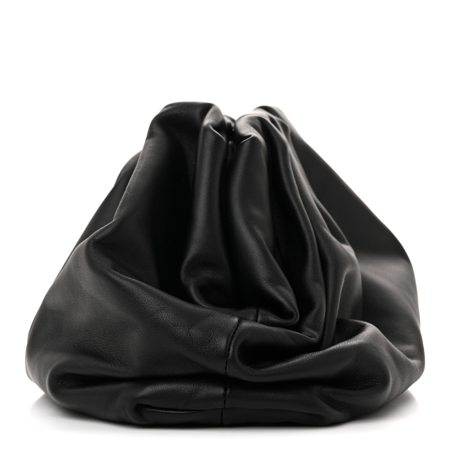 Bottega Veneta Smooth Butter Calf The Pouch Oversized Clutch Black 9 of 10