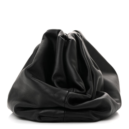 Bottega Veneta Smooth Butter Calf The Pouch Oversized Clutch Black 9 of 10