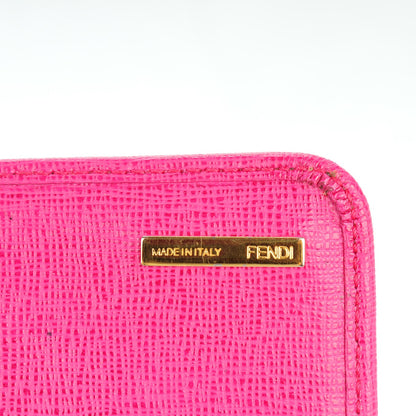 Fendi Vitello Elite Continental Wallet Ciclamino 5 of 13