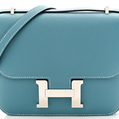 Hermes Epsom Constance 18 New Blue Jean 9 of 12