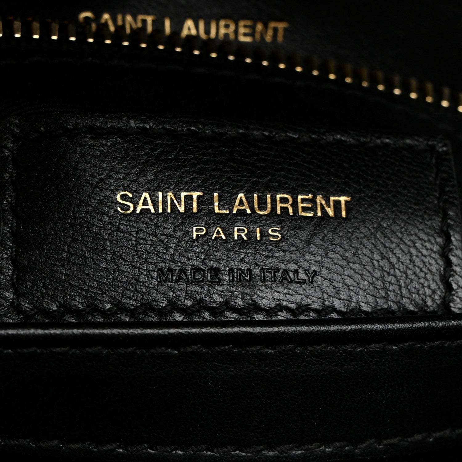 Saint Laurent Calfskin Y Quilted Monogram Toy Loulou Crossbody Bag Black 7 of 11
