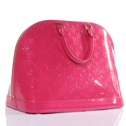 Louis Vuitton Vernis Alma GM Rose Pop 3 of 9