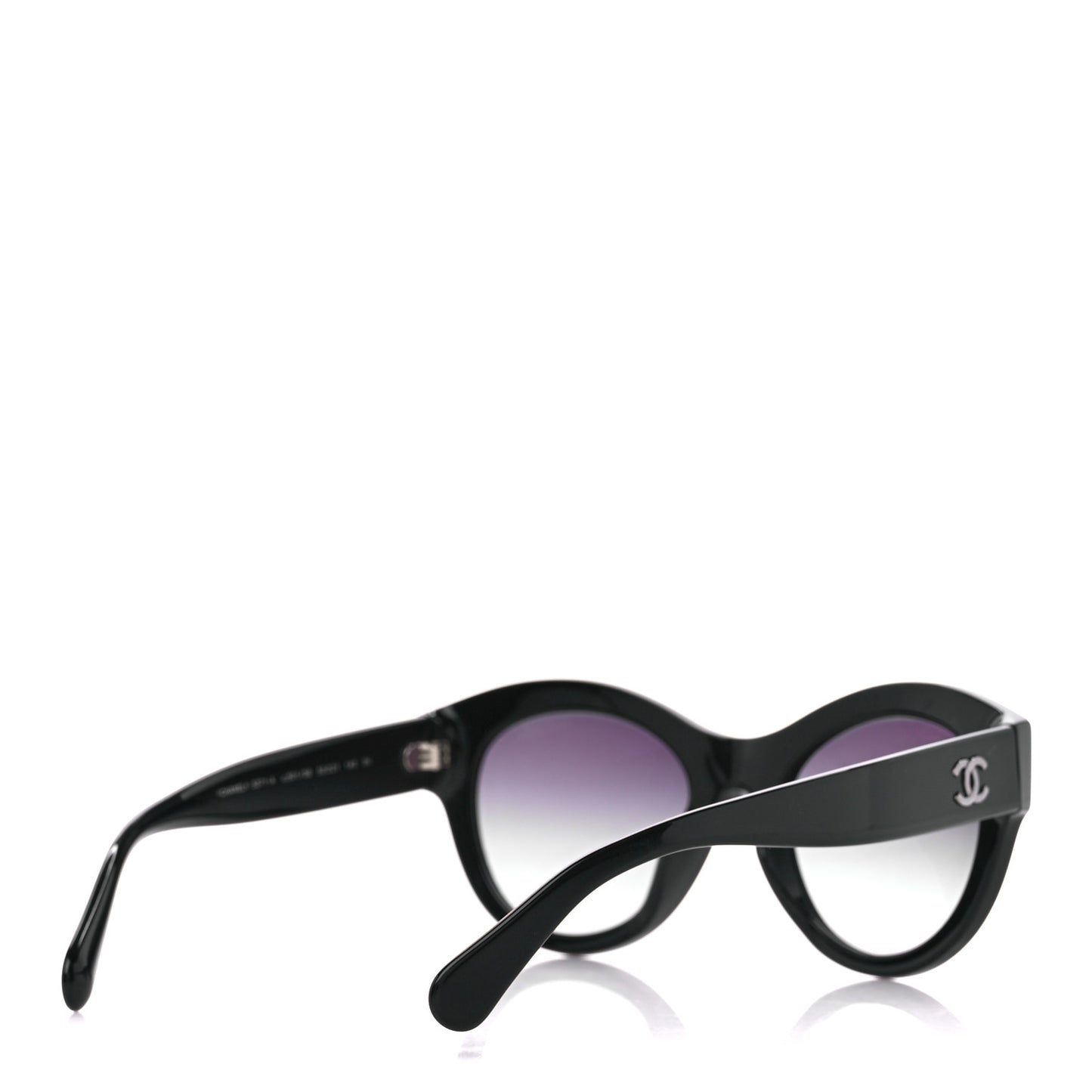 Acetate Butterfly Sunglasses 5371 Black