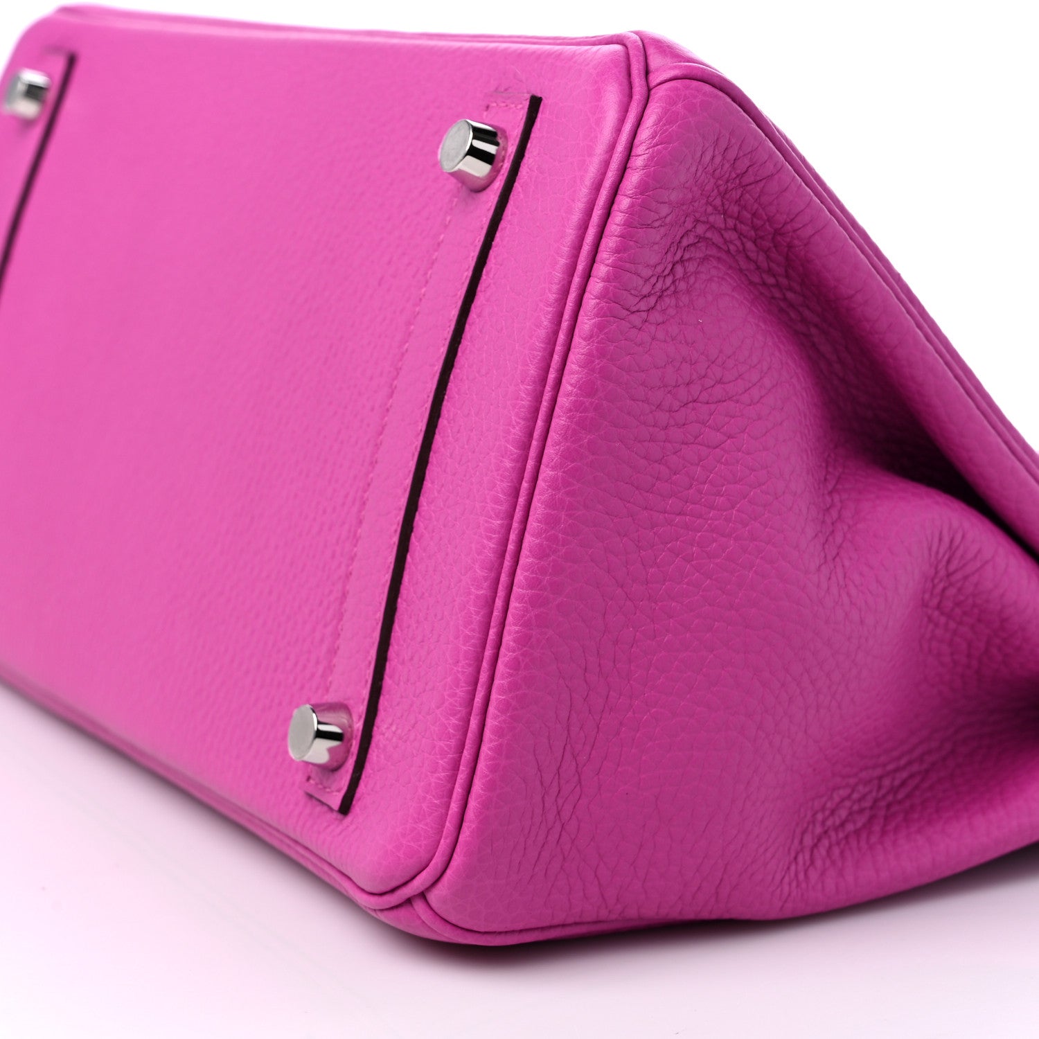 Hermes Taurillon Clemence Birkin 30 Magnolia 9 of 10