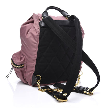 Burberry Nylon Medium Rucksack Backpack Mauve Pink 2 of 8