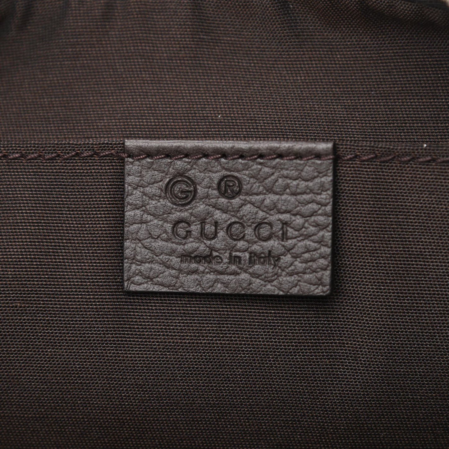 Monogram Belt Bag Dark Brown