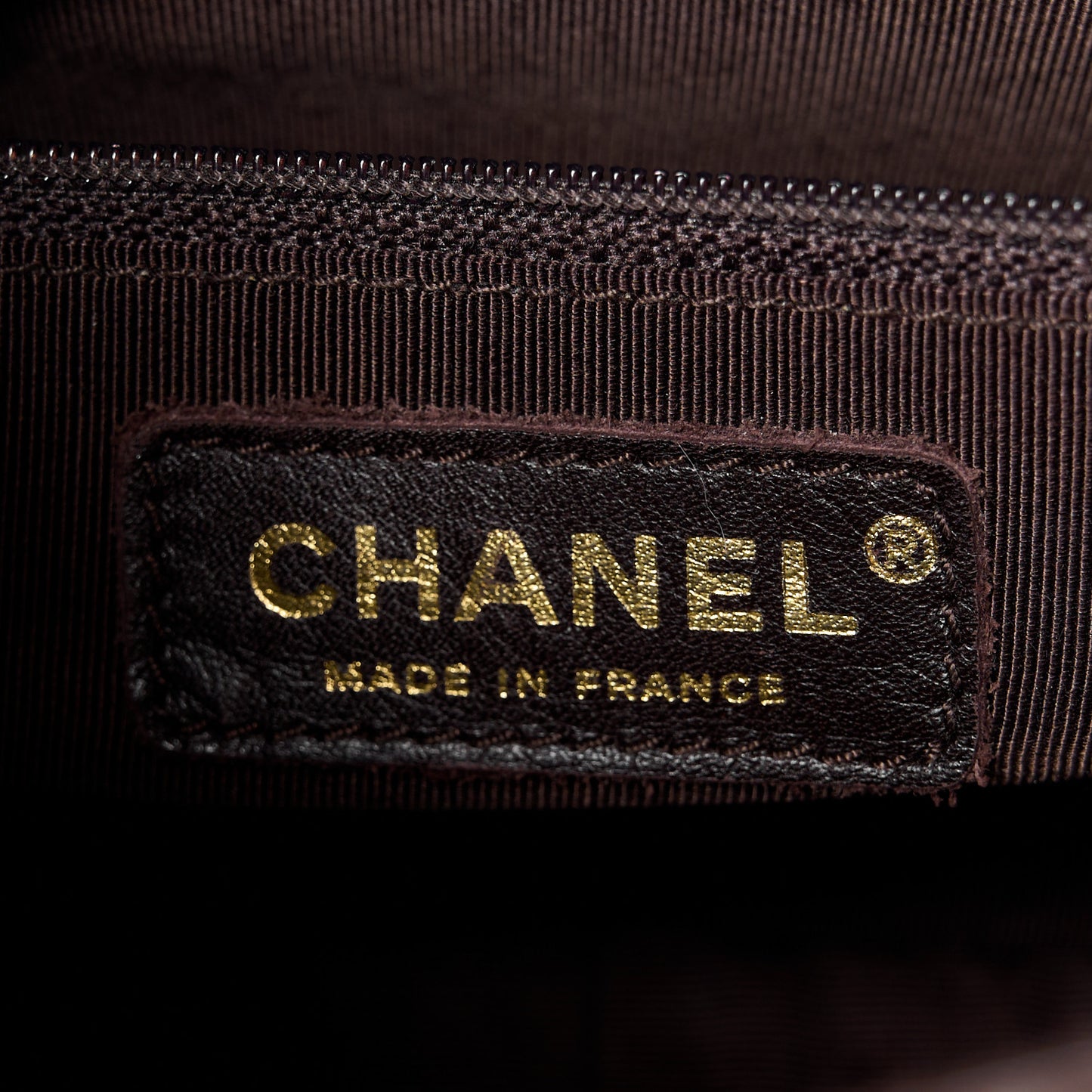 Caviar Quilted Timeless CC Shoulder Bag Brown