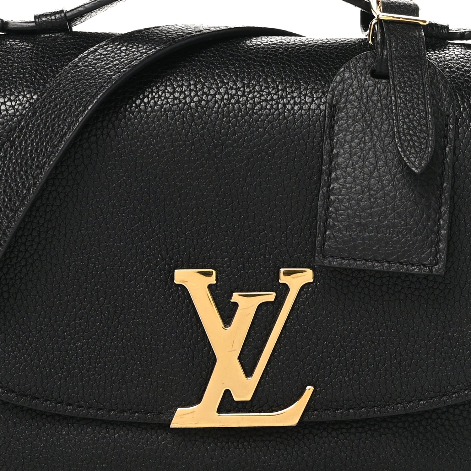 Louis Vuitton Grained Calfskin Vivienne NM Black 7 of 9