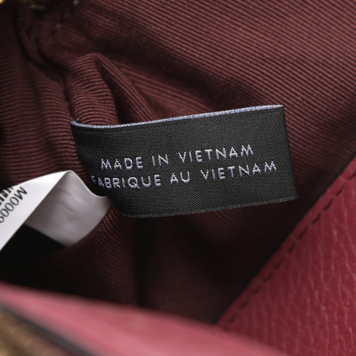 Calfskin Shutter Camera Crossbody Bag Deep Maroon