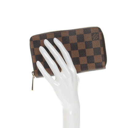 Louis Vuitton Damier Ebene Zippy Compact Wallet 2 of 7