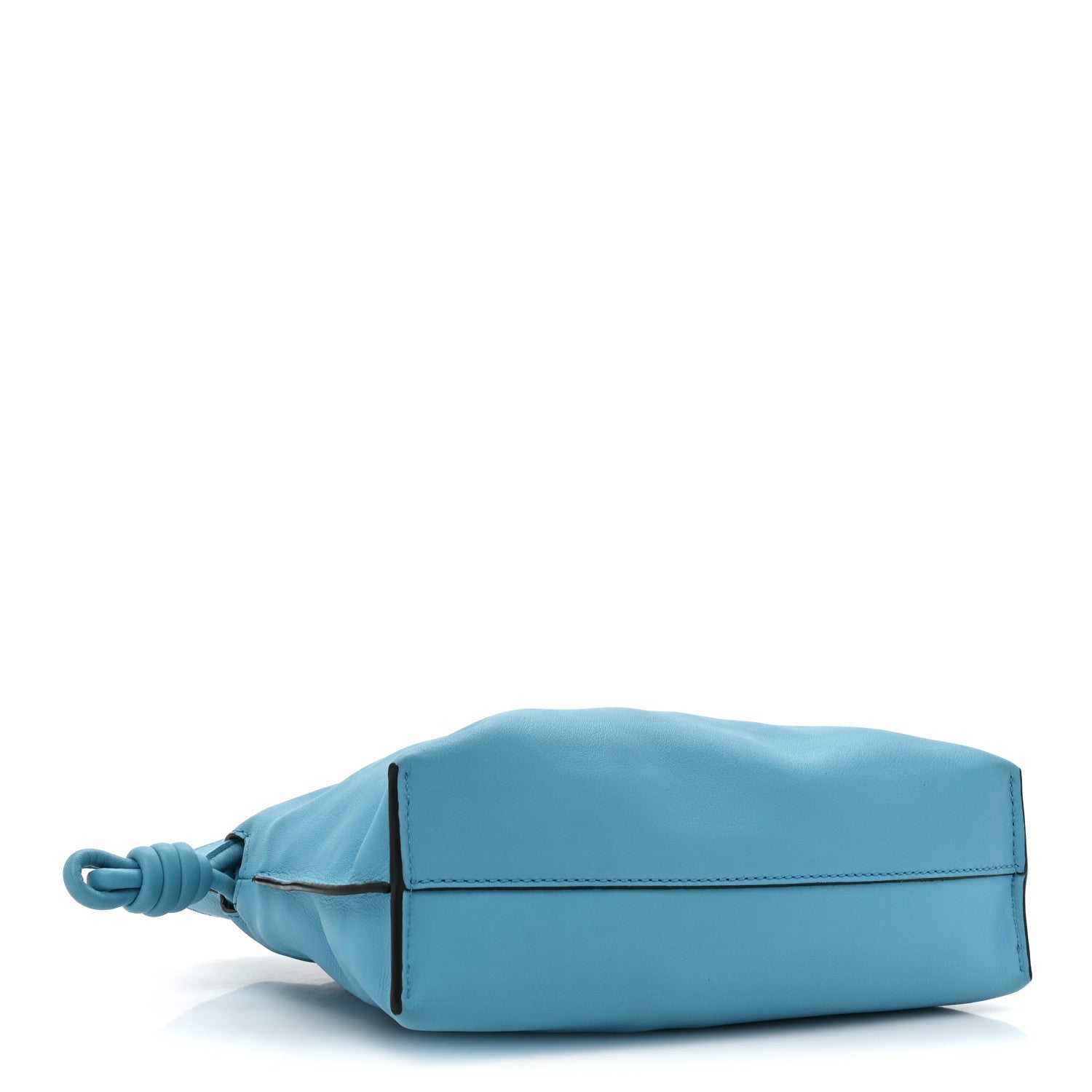 Loewe Calfskin Mini Flamenco Knot Bag Cyan 4 of 8