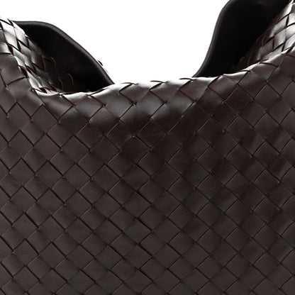 Bottega Veneta Calfskin Intrecciato Large Hop Ebano 8 of 11