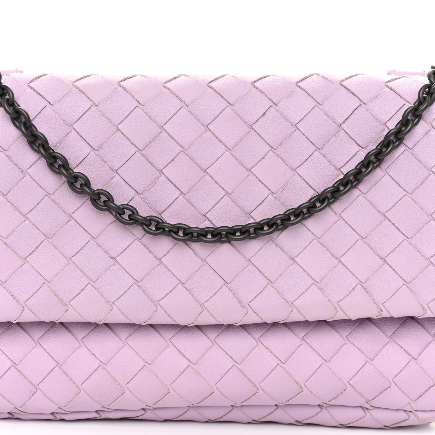 Nappa Intrecciato Small Chain Crossbody Parme